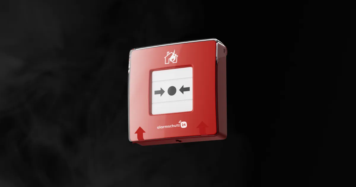Alarmschutz24 Druckknopfmelder – Handfeuermelder